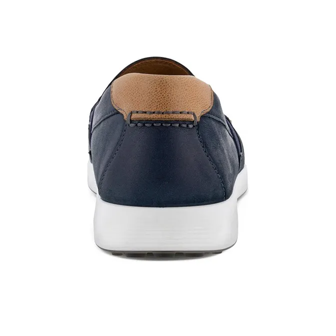 Ecco S Lite Moc Casual Shoes Men's Blue-3