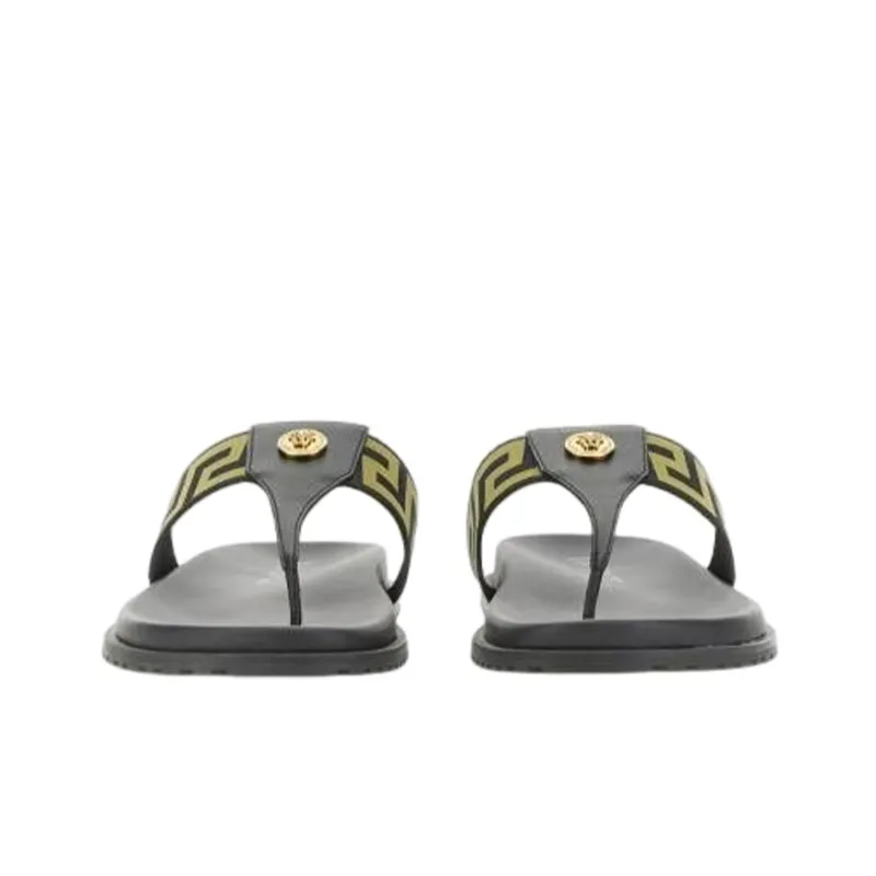 VERSACE Medusa Greca-pattern Flip Flops-1