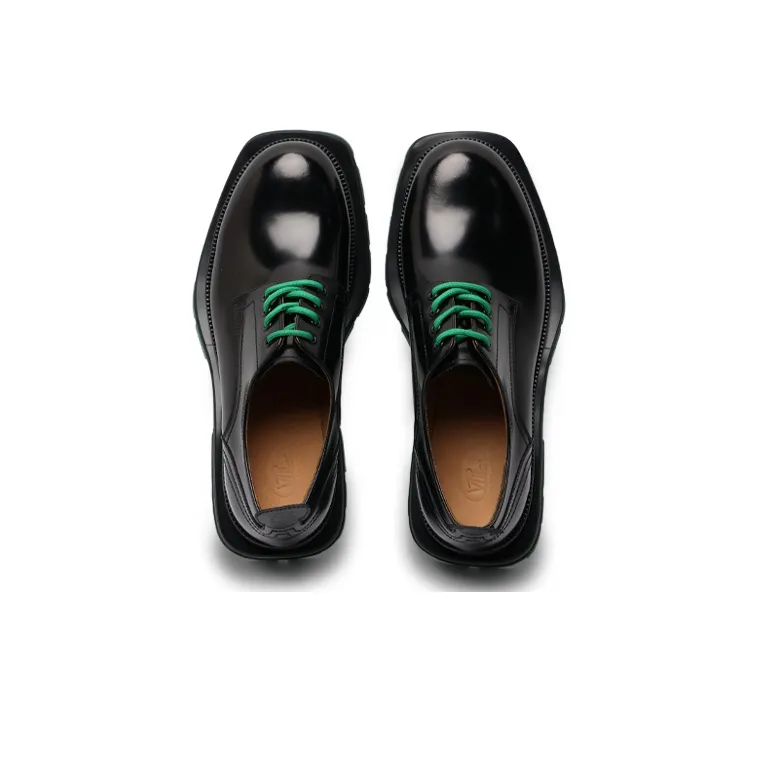 Viplander Derby Shoes Men's Black-2