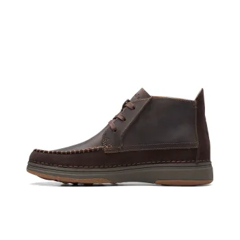 Clarks Nature 5 Mid Casual Single Shoes Men's Dark Brown