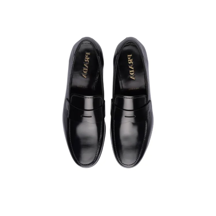 PRADA Saffiano Classic Loafers-3