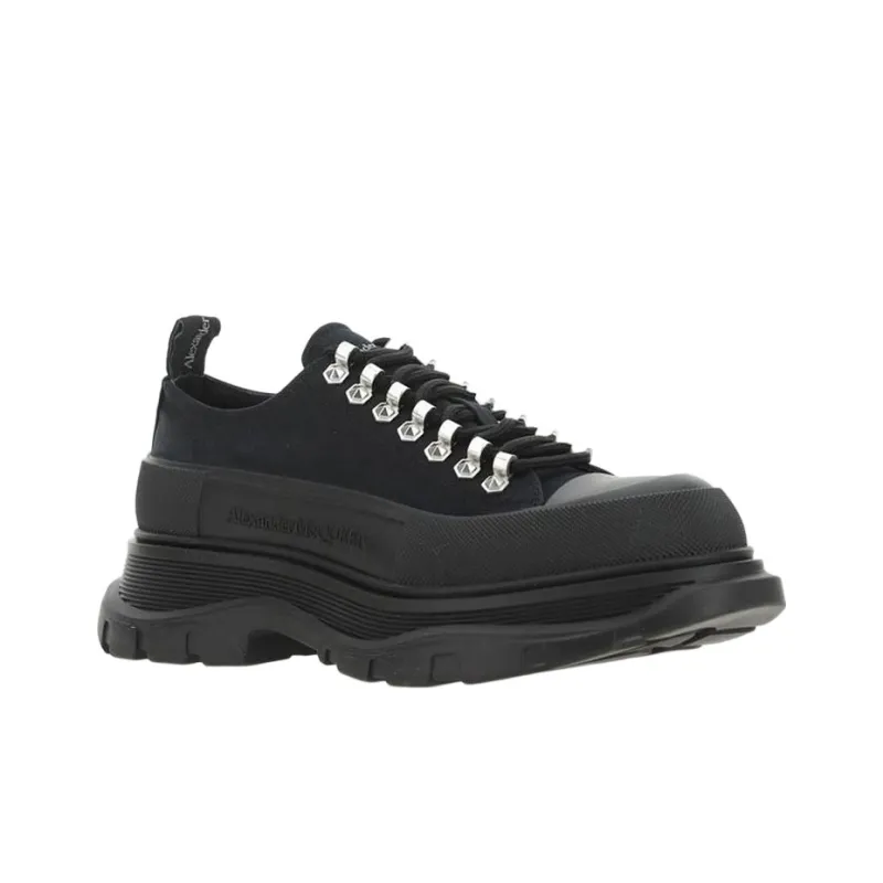 Alexander McQueen Tread Slick Sneakers 'Black'-2