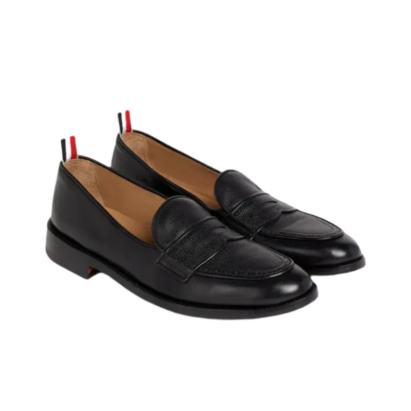 THOM BROWNE Penny Slip On Loafers-1