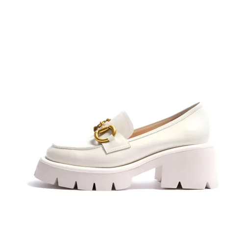 STEVE MADDEN Loafers Women's Low-Top Off White