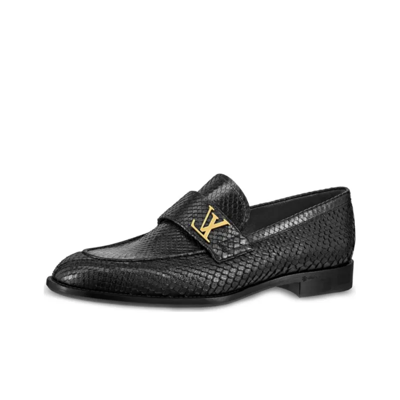 LOUIS VUITTON Saint Germain Casual Shoes Men's Black-0