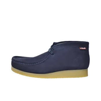 Clarks Stinson Hi Dark Blue Suede