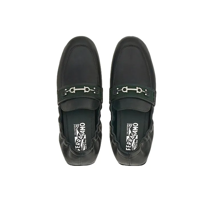 FERRAGAMO GANCINIGANCINI Men's Casual Shoes Men's Winter Teal-2