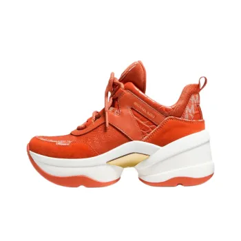MICHAEL KORS Olympia Platform Shoes Women's Orange