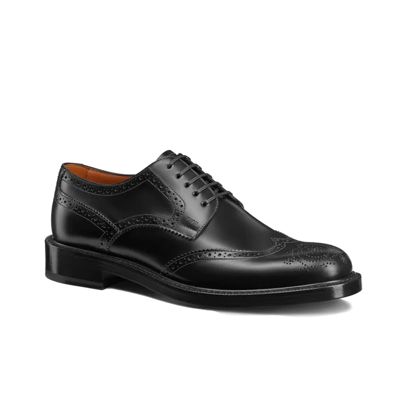 DIOR Brogue Derby Shoes Men's Black-1