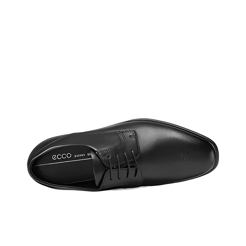Ecco Dress Shoes Men Low Top Black-3