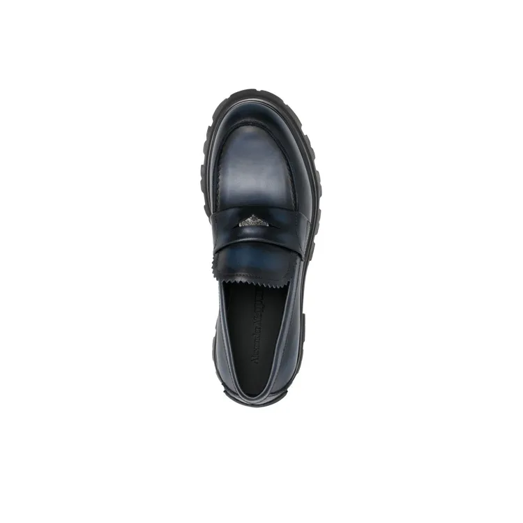 Alexander McQueen Men's Casual Shoes Men's Dark Blue-4