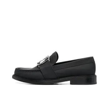 MOSCHINO Double Question Mark Men's Casual Shoes Men's Black