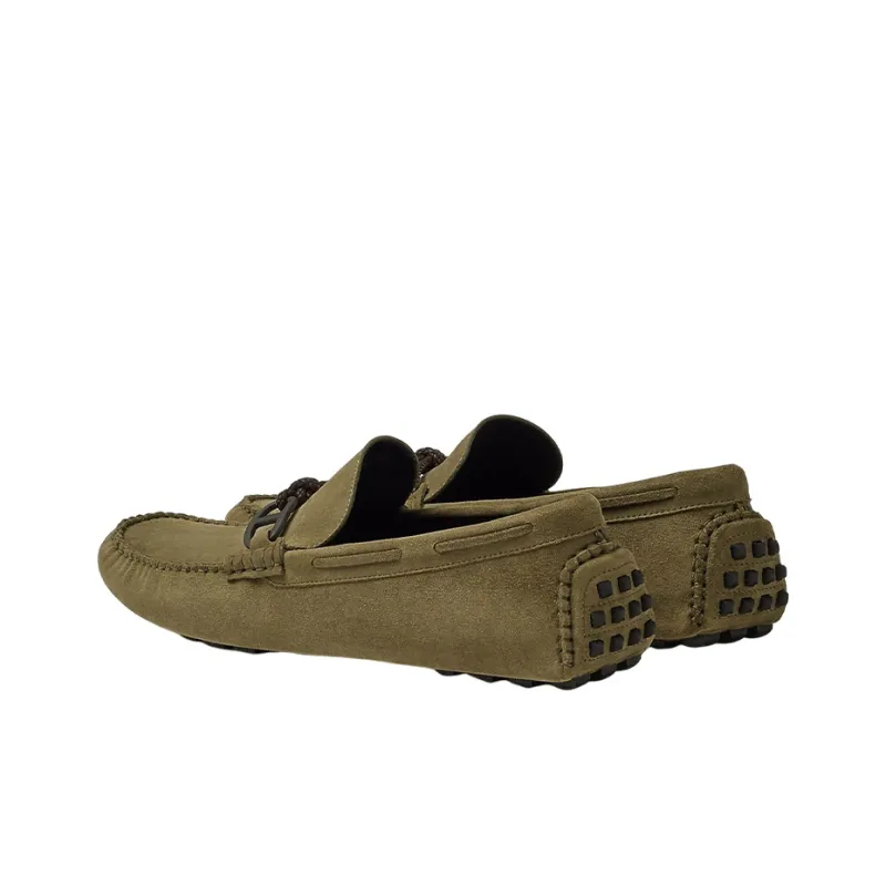 HERMES Alessandro Men's Casual Shoes Men's Green-4