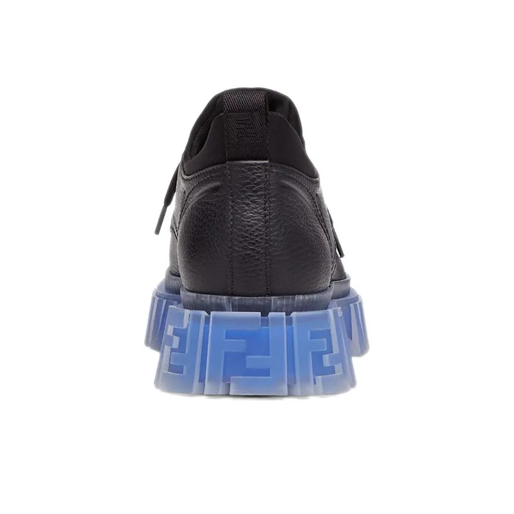 FENDI Force Lace-Up 'Black Blue'-4