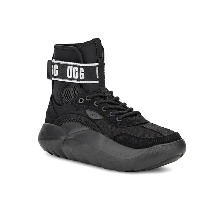 UGG La Cloud Hi Black Women's-2