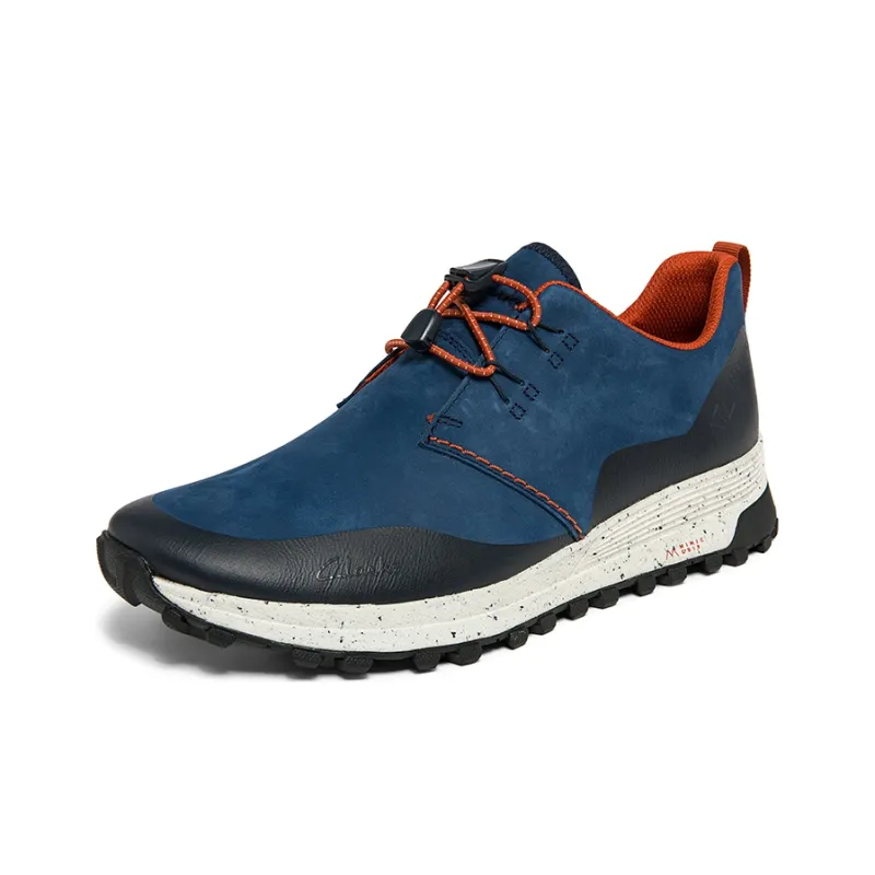 Clarks Casual Shoes Men Low Top Blue-1