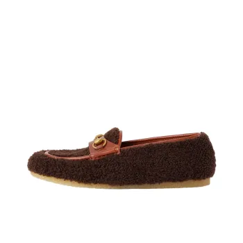 GUCCI Horsebit Loafers Men's Brown