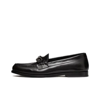 Valentino VLogo Plaque Slip On Loafers