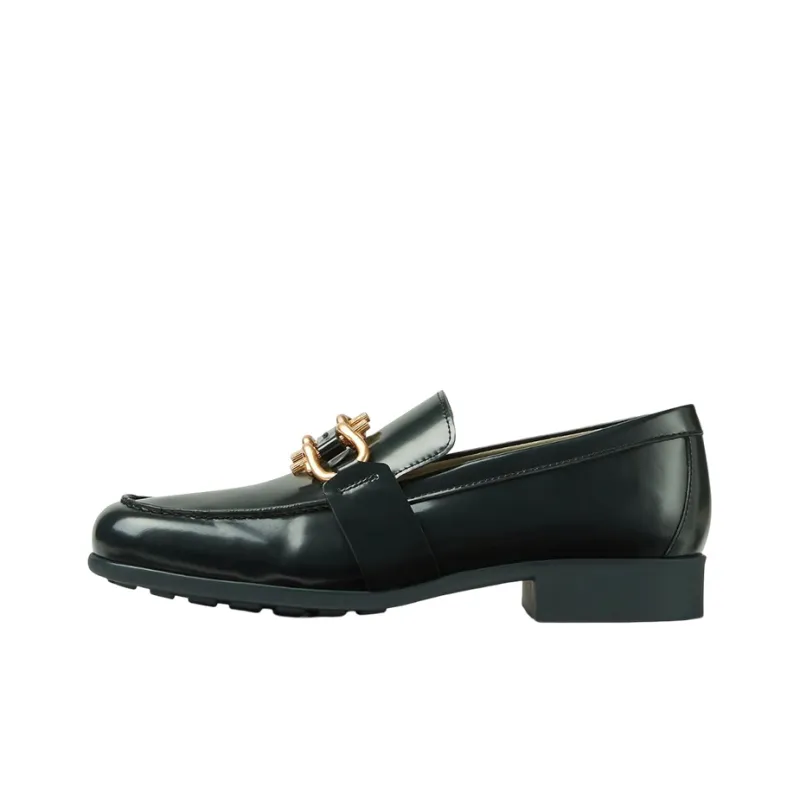 Bottega Veneta Square Toe Loafers Women's-0