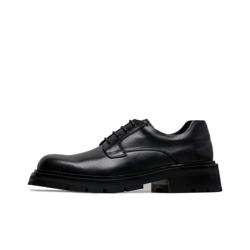 Viplander Platform Shoes Men's Black-0