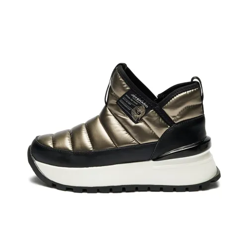 Joy&Mario Low Top Platform Shoes Women's Bronze