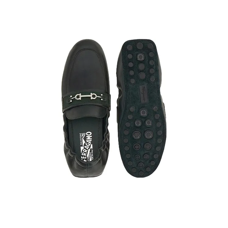 FERRAGAMO GANCINIGANCINI Men's Casual Shoes Men's Winter Teal-4