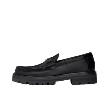 CELINE Margaret Triomphe Chunky Loafer 'Chain   Black Silver'