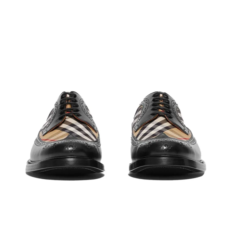 Burberry Vintage Dress Shoes Men's Black-2