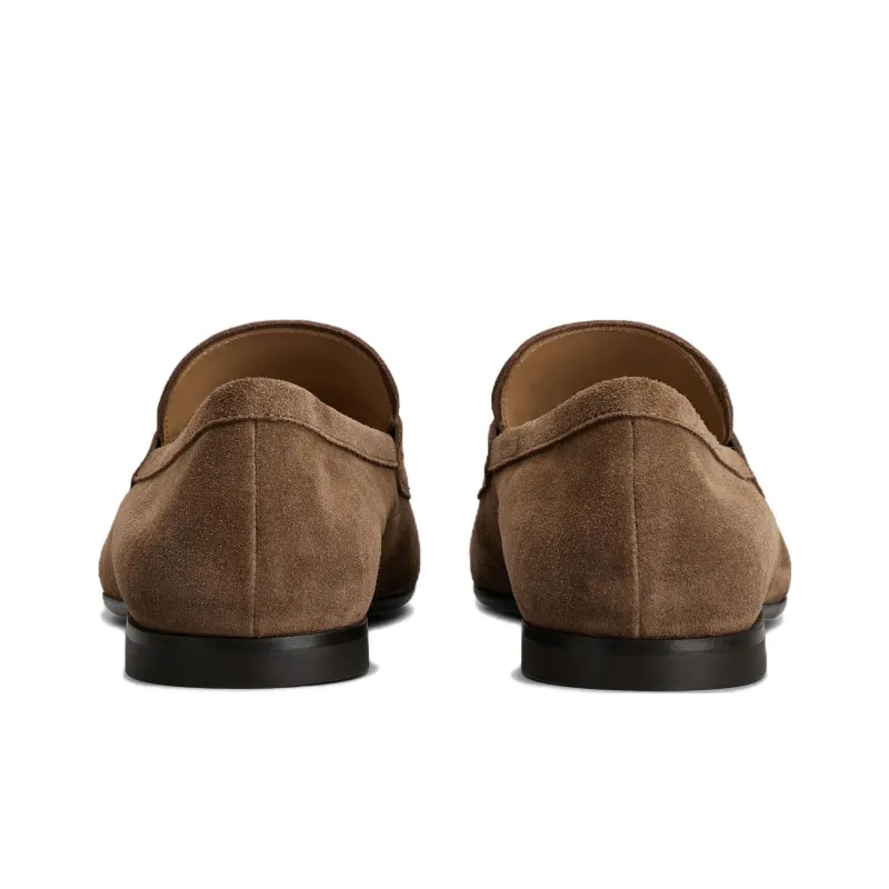 TOD'S Almond Toe Slip On Loafers-3