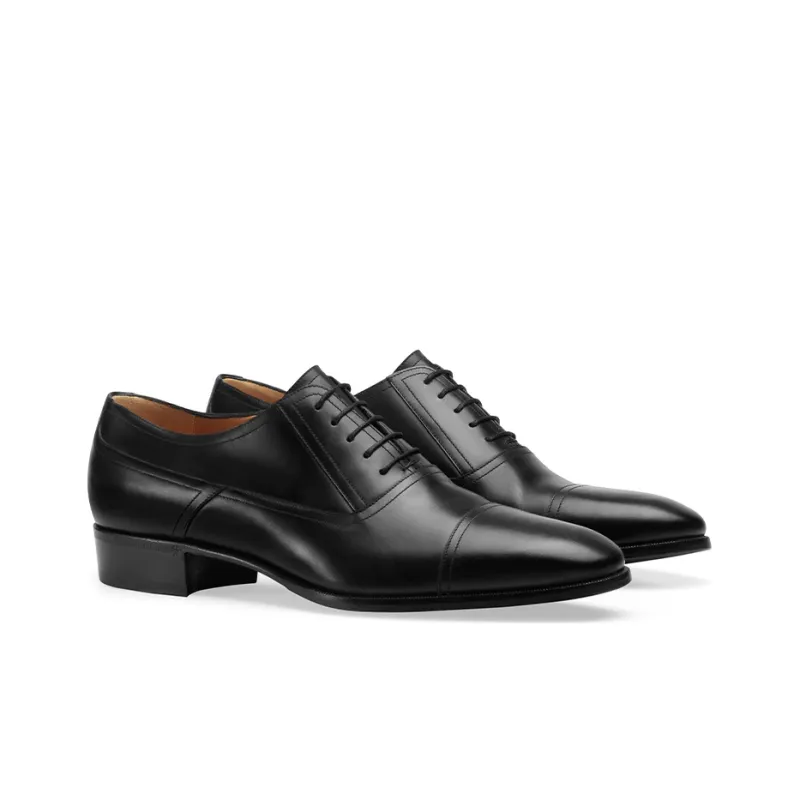 GUCCI Dress Shoes Men Low Top Black-1
