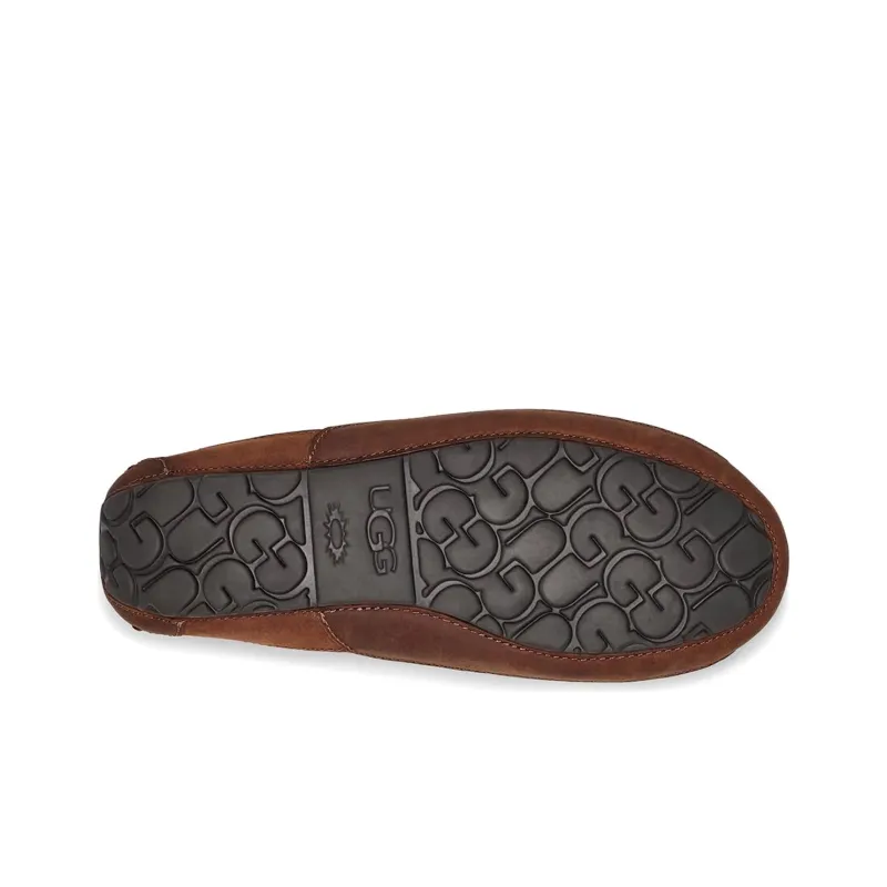 UGG Ascot Beanie Shoes Men's Brown-5