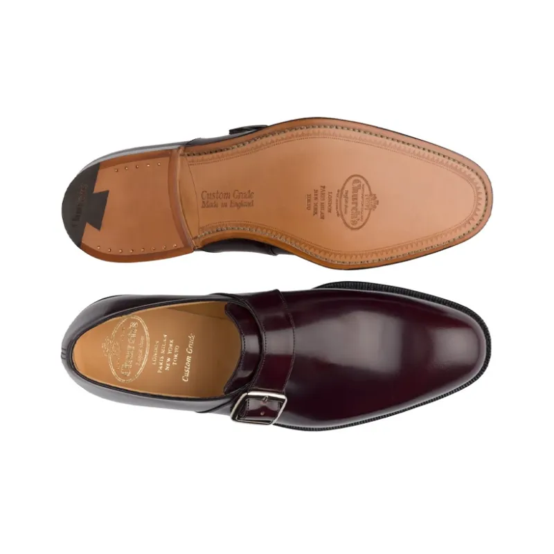 CHURCH'S Westbury Casual Shoes Men's Burgundy-3