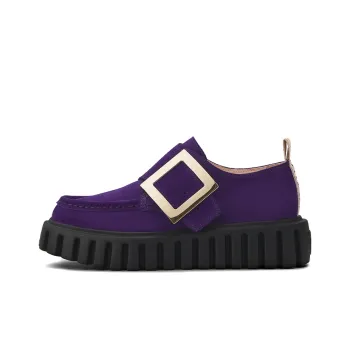 Roger Vivier Viv' Go-Thick Platform Shoes Women's Purple
