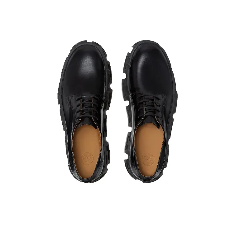 VERSACE Greca Labrynth Lace Up Black-4