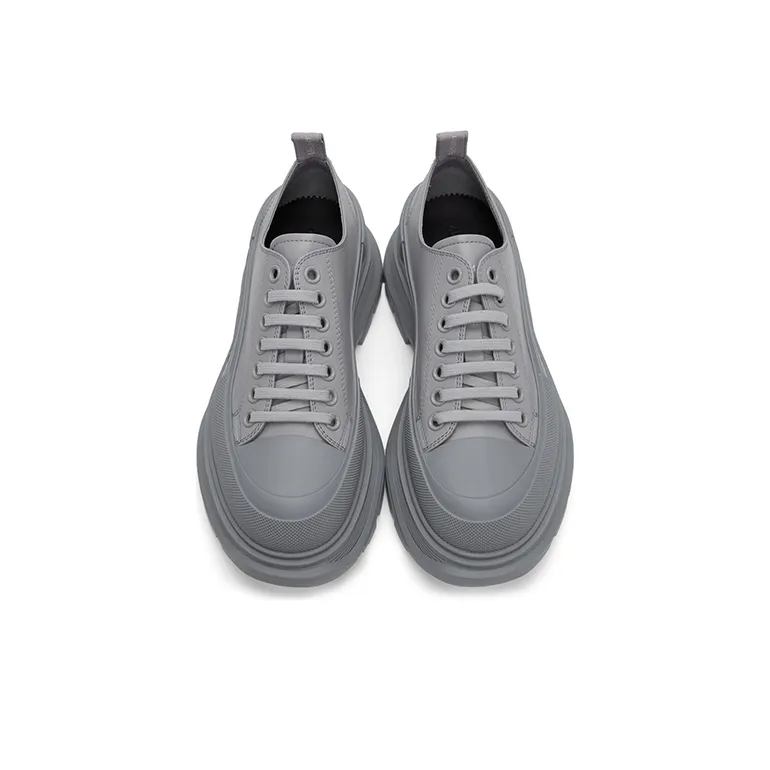 Alexander McQueen Tread Slick Low Top Sneaker 'Grey'-2