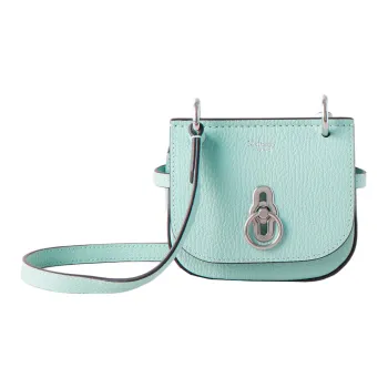 Mulberry Goat Print Leather Crossbody Bag Shoulder Bag Women's Green