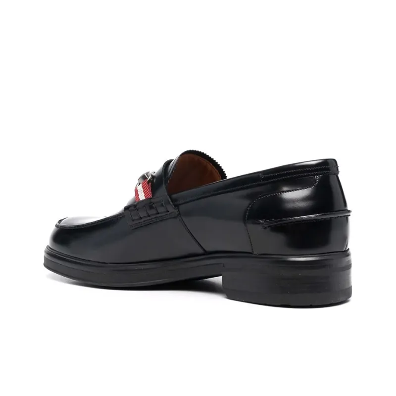 BALLY Loafers Men Low Top Black-2