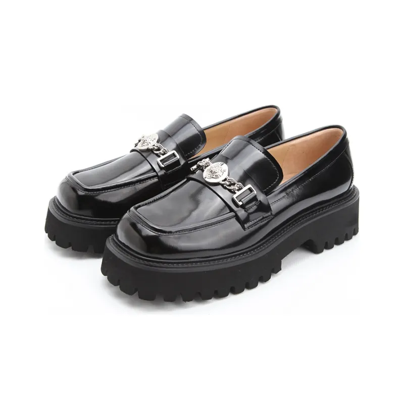 Satchi Loafers Women's Low Top Black-2