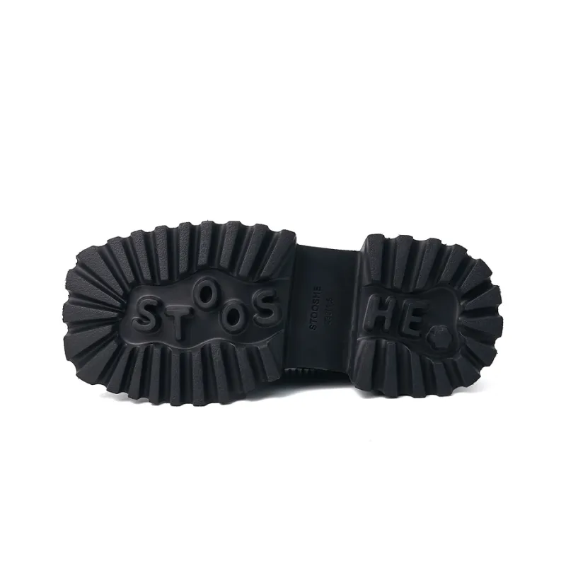 STOOSHE Youth Collection Platform Shoes Women's Black-2