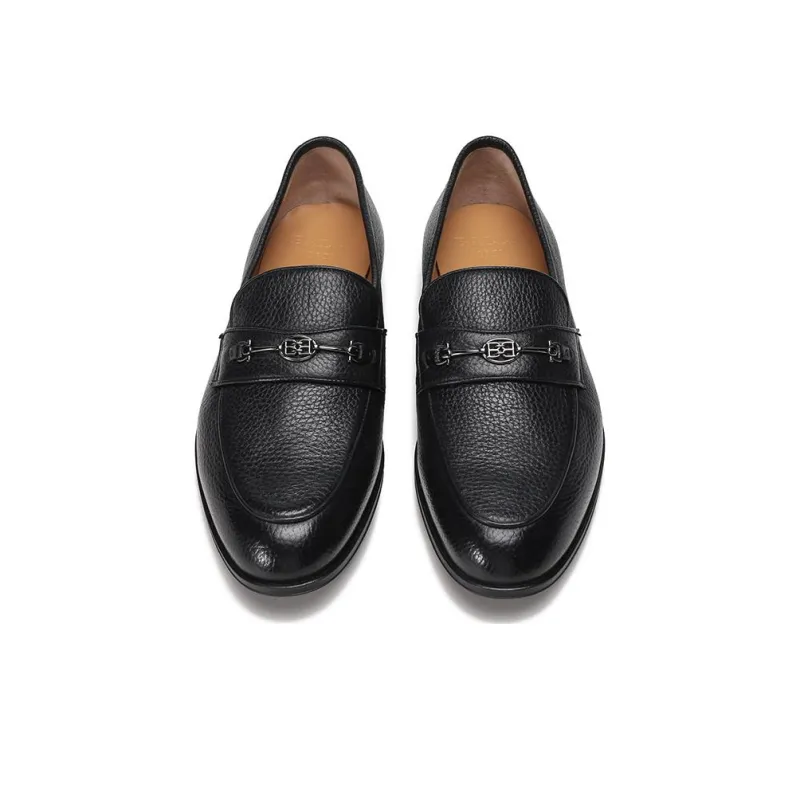 BALLY B Chain Casual Shoes Men's Black-3