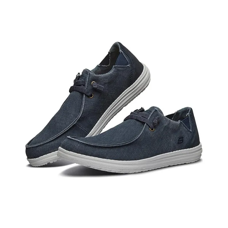 Skechers Melson Men's Casual Shoes Men's Blue-2