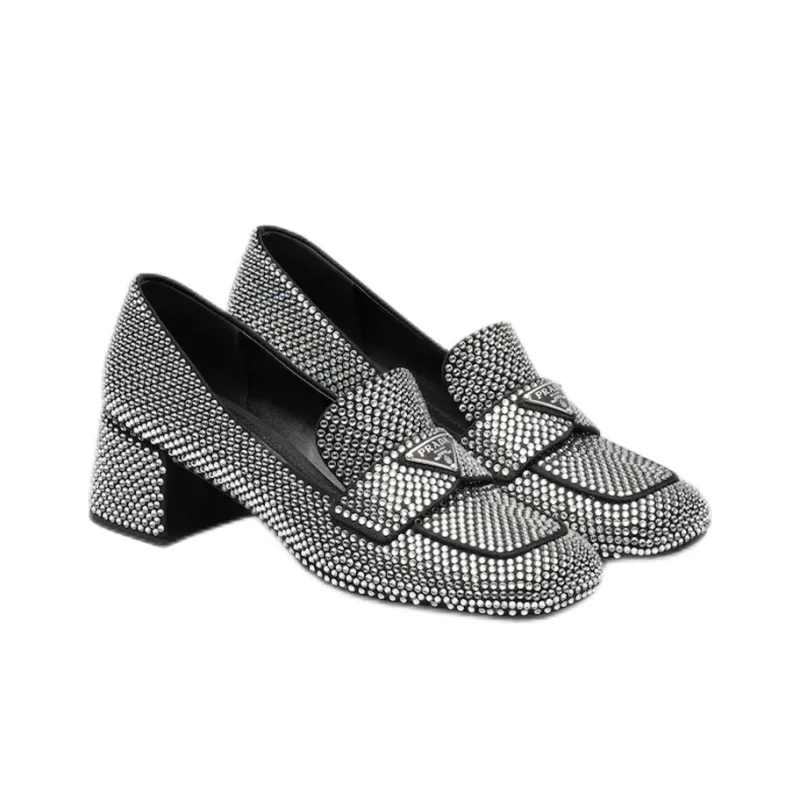 PRADA Mary Jane Shoes Women's Crystal-2