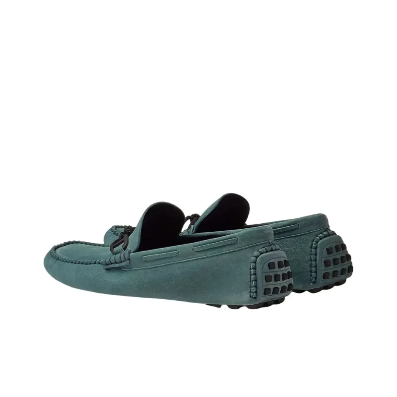 HERMES Alessandro Men's Casual Shoes Men's Blue-4
