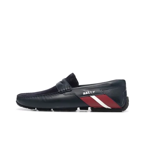 BALLY Men's Casual Shoes Men Low-Top Dark Blue
