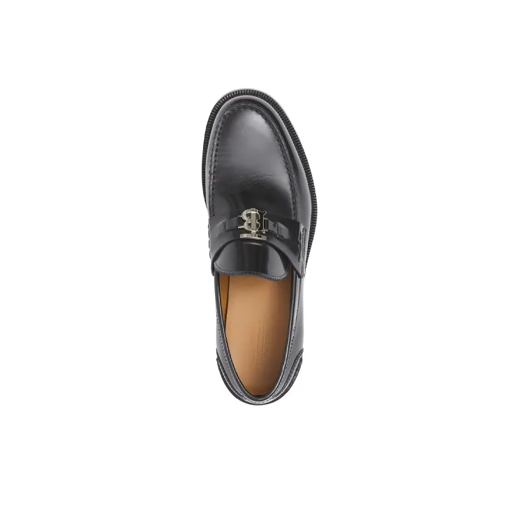 Burberry Fred Monogram-motif Loafers-3