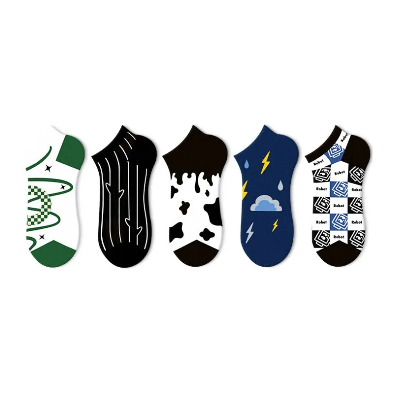 JKN Ankle Socks Unisex 5 Pack Gift Box Set Included-10