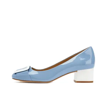 MICHAEL KORS Patsy Mary Jane Shoes Women's Haze Blue