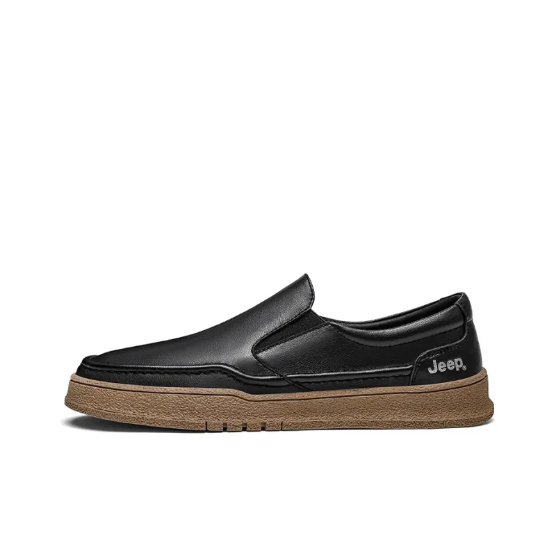 Jeep Men's Casual Shoes Men Low Top Black-0