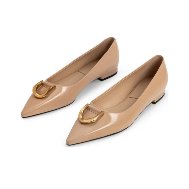 CHARLES&KEITH Flat Unlined Shoes Women's-8