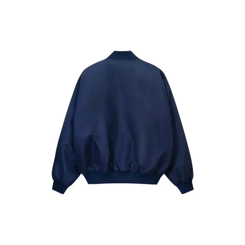 Stussy La Chapter Satin Varsity Jacket-1
